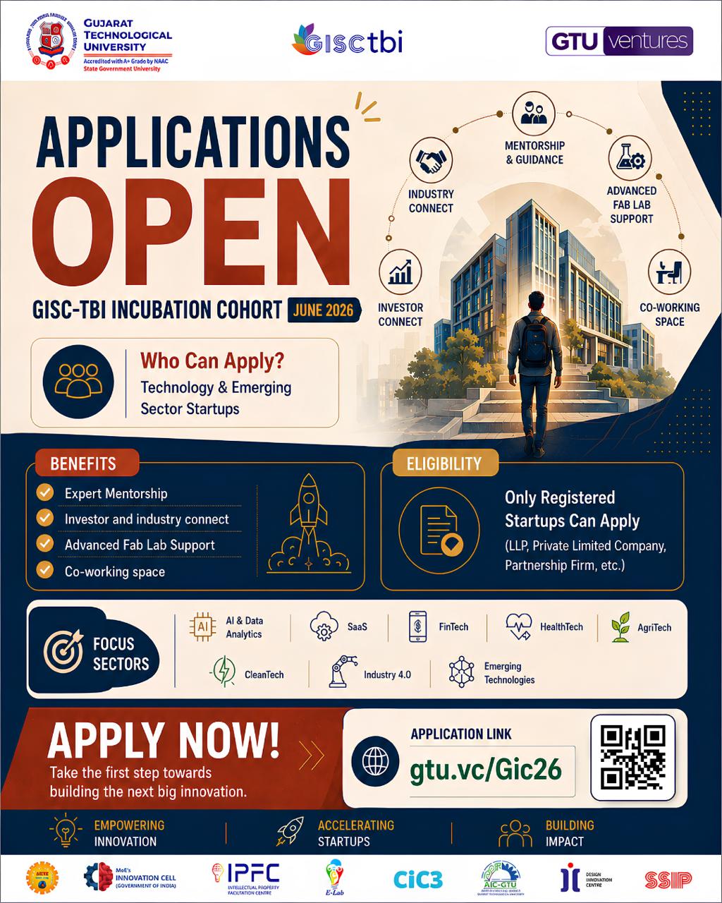 GISC TBI Call for Incubation Event Flyer